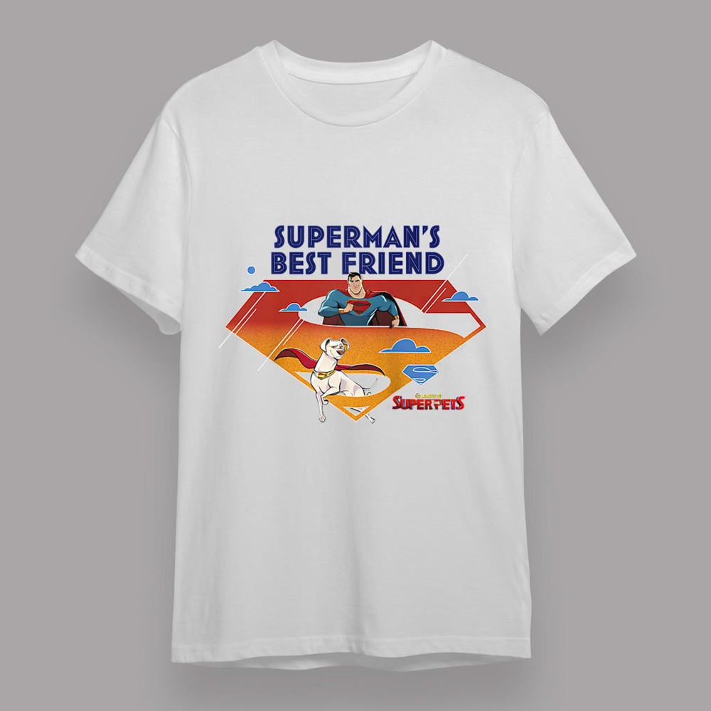 DC League Of Super-Pets Krypto Superman's Best Friend Logo Raglan T-Shirt