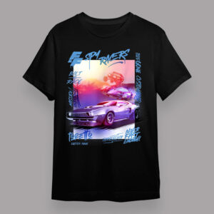 Fast And Furious Spy Racers Graffiti Poster T Shirt