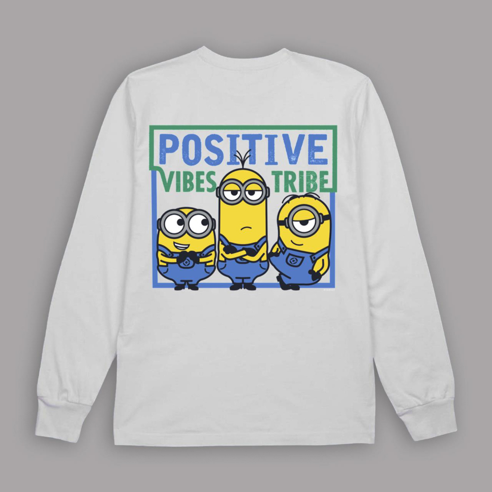 Minions Positive Vibes Tribe Langarmshirt Essential T-Shirt
