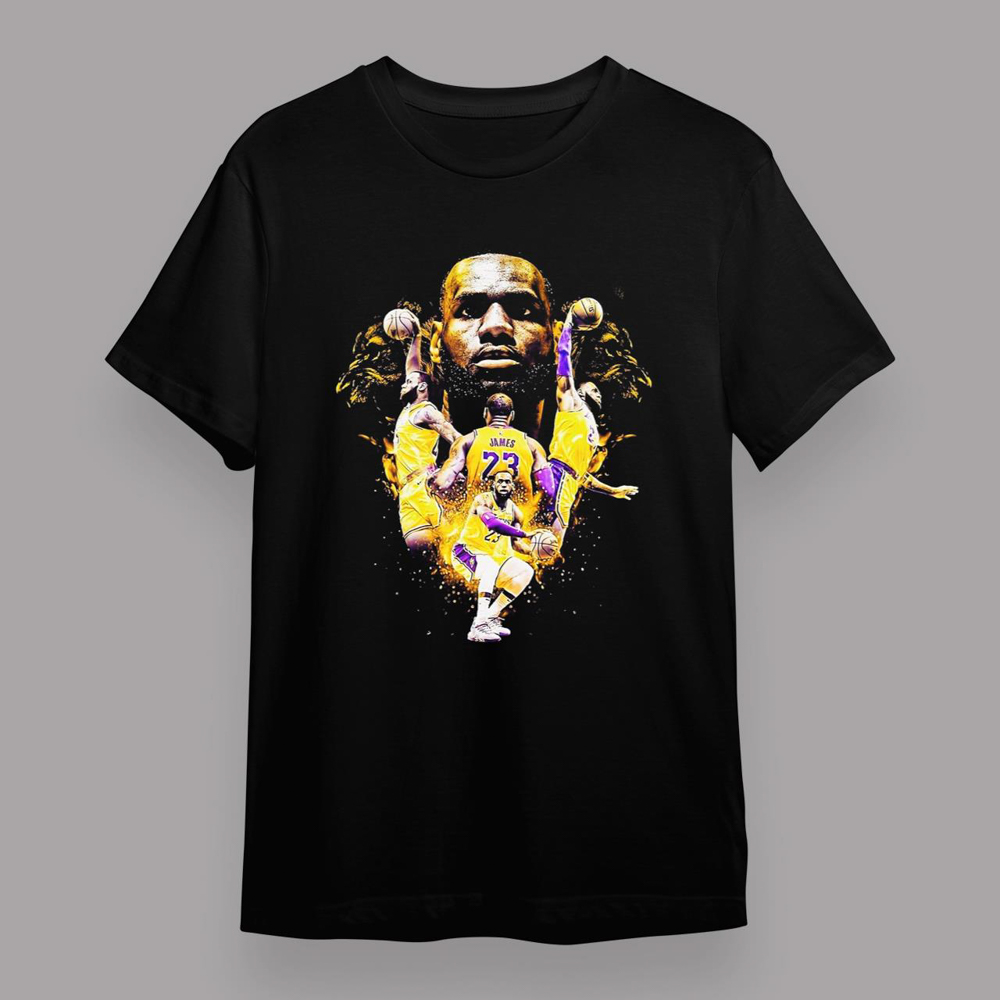 The Big Hit The Lebron James Los Angeles Lakers Unisex T-Shirt