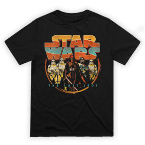 Womens Star Wars Last Jedi Vintage Retro Kylo Ren T Shirt 1