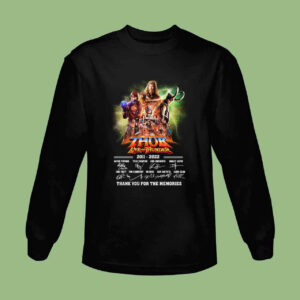 Thor Love And Thunder Thank You For The Memories Sweatshirt