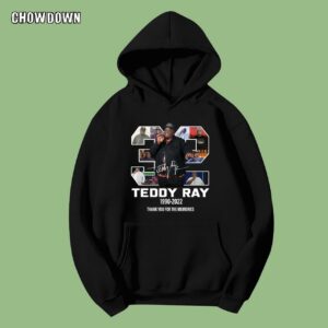 Teddy Ray Shirt Thank You For The Memories Signature Hoodie