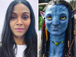 Avatar 2 Cast Zoe Saldana as Neytiri