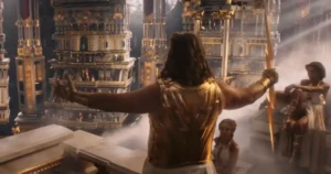 First look at Russell Crowe as Zeus