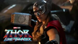 New Look At Natalie Portman's Thor Without Helmet