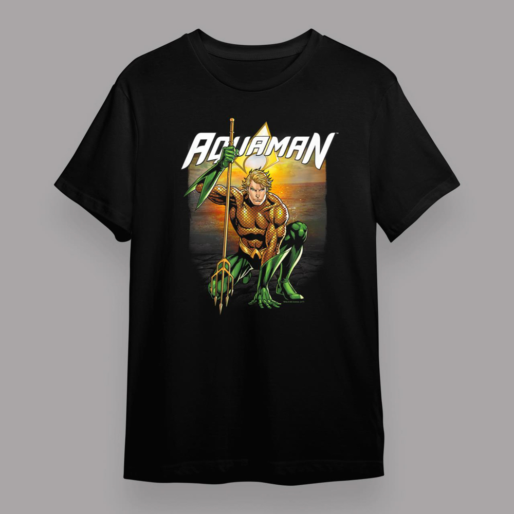 Aquaman And The Lost Kingdom Aqua Nouveau T-Shirt (Copy)
