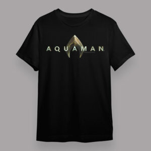 Aquaman And The Lost Kingdom Movie Logo T Shirt 1 T shirt Black