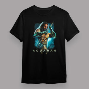 Aquaman And The Lost Kingdom Movie Trident T Shirt 1 T shirt Black