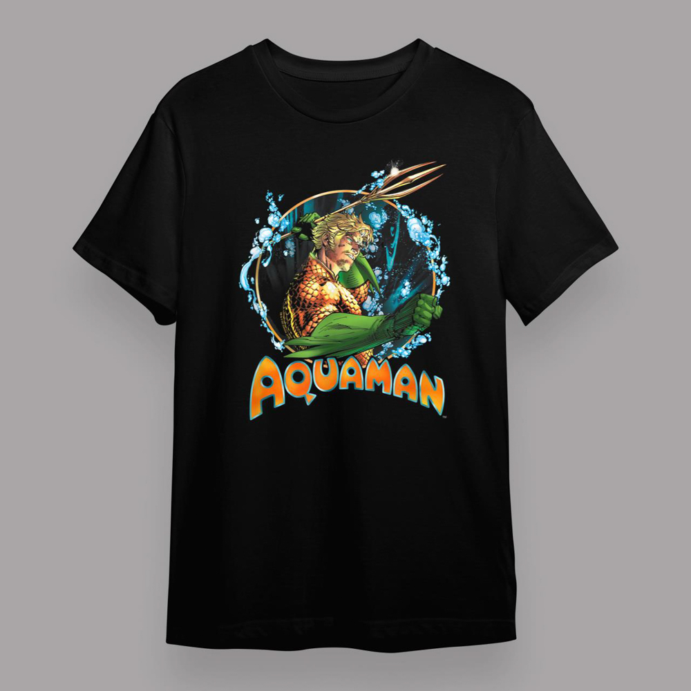 Aquaman And The Lost Kingdom Aqua Nouveau T-Shirt (Copy)