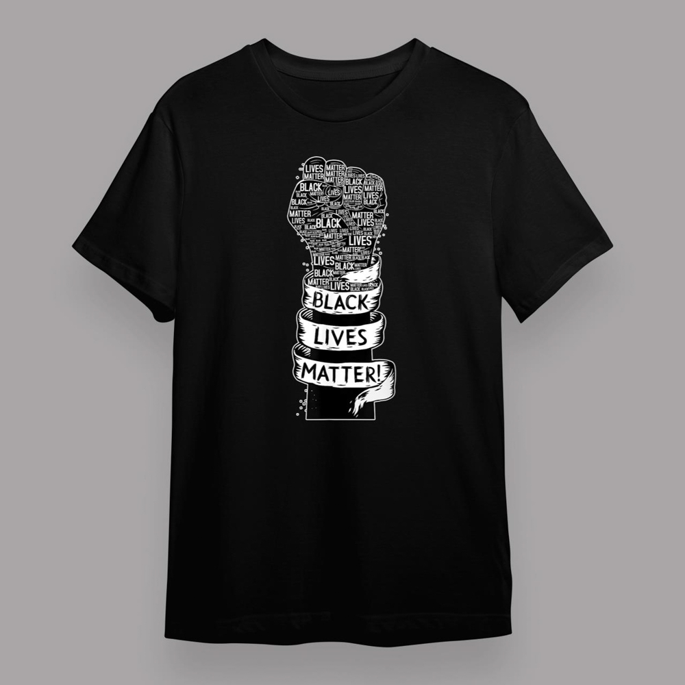 Black Lives Matter Black Pride Fist T-Shirt