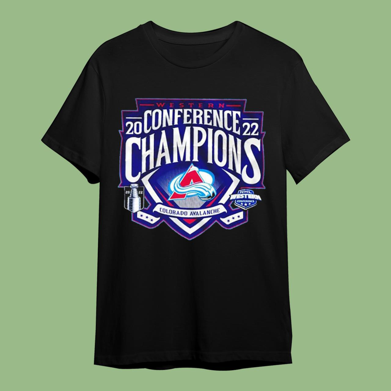 Colorado Avalanche 2022 Shirt Western Conference Championship Limited Edition