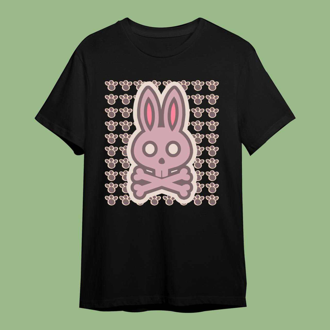 Crossbones Bunny Paws T-Shirt