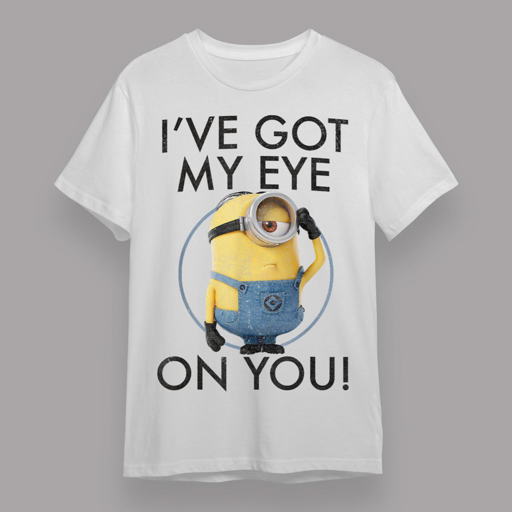 Despicable Me Minions Stay Golden Graphic T-Shirt (Copy)