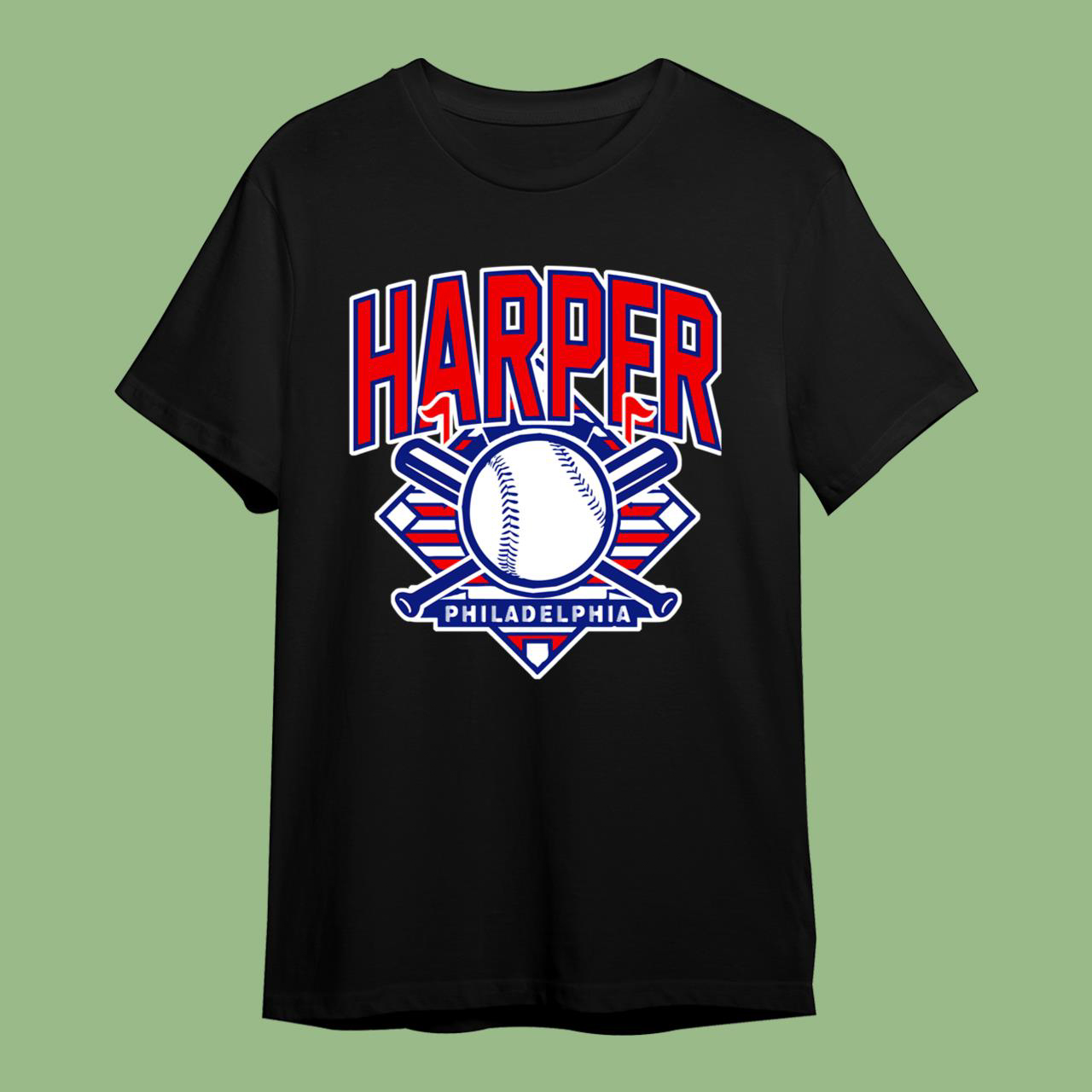 Harper Retro Philadelphia Baseball Li1 Essential T-Shirt