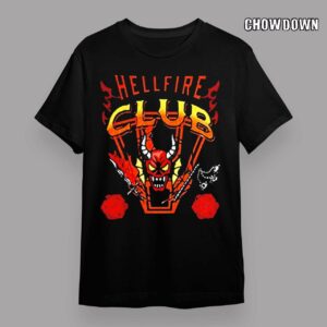 Hot Hellfire Club Stranger Things 4 T Shirt 1