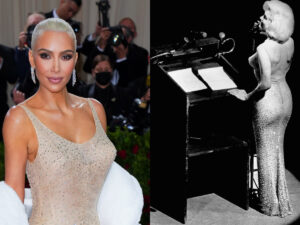 Hot Kim Kardashian Ruined Marilyn Monroe Dress At Met Gala 2022
