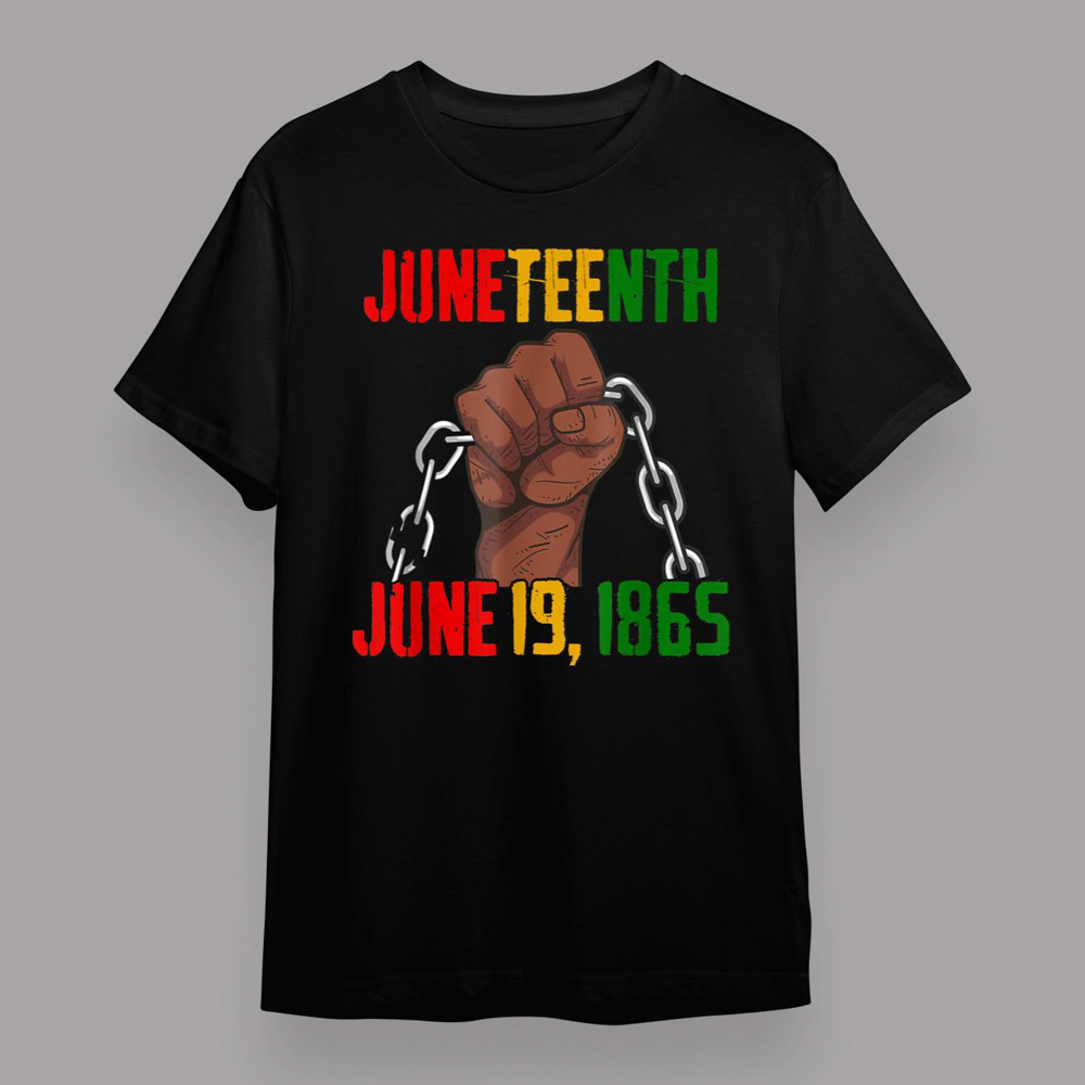 Juneteenth June 19 1865 Black African American Ancestors T-Shirt (Copy)