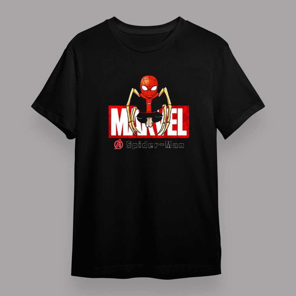 Marvel Spider-Man Spiderverse Miles Morales Splat T-Shirt (Copy)