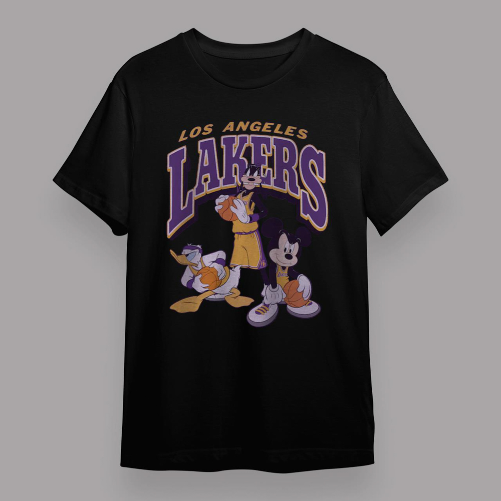 Los Angeles Lakers Junk Food Pac Man Fast Break T-Shirt (Copy)