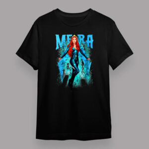 Mens Aquaman And The Lost Kingdom Movie Mera T Shirt 1 T shirt Black