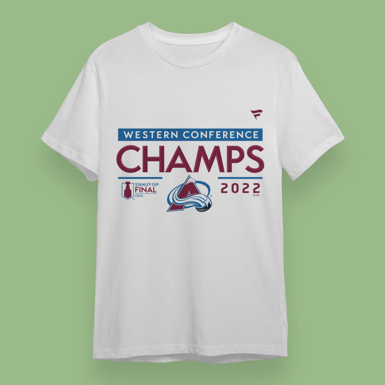 NHL Youth 2022 Conference Champions Colorado Avalanche Locker Ro
