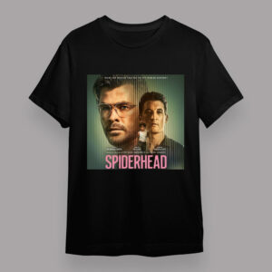 Spiderhead Chris Hemsworth Miles Teller Jurnee Smollett T Shirt Black