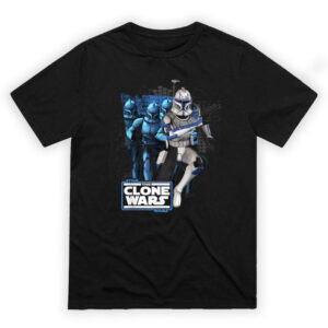 The Clone Wars Clone Captain Rex Mashup T Shirt 1