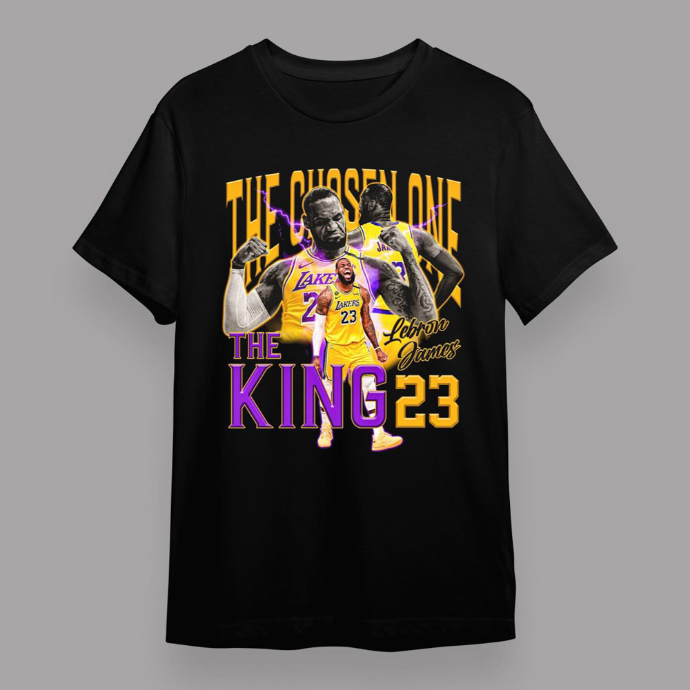 The Iconic Moment The Lebron James Los Angeles Lakers Unisex T-Shirt