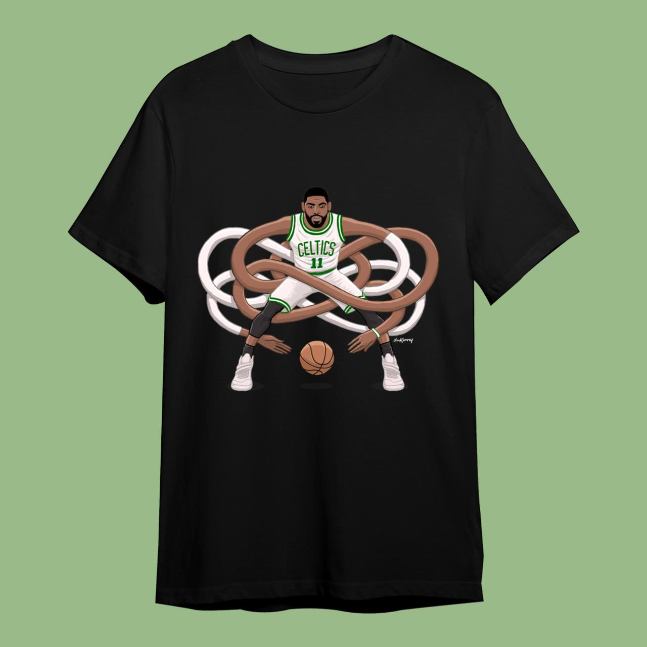 Vintage Gnarly Kyrie Celtics 2022 T-Shirt.jpg