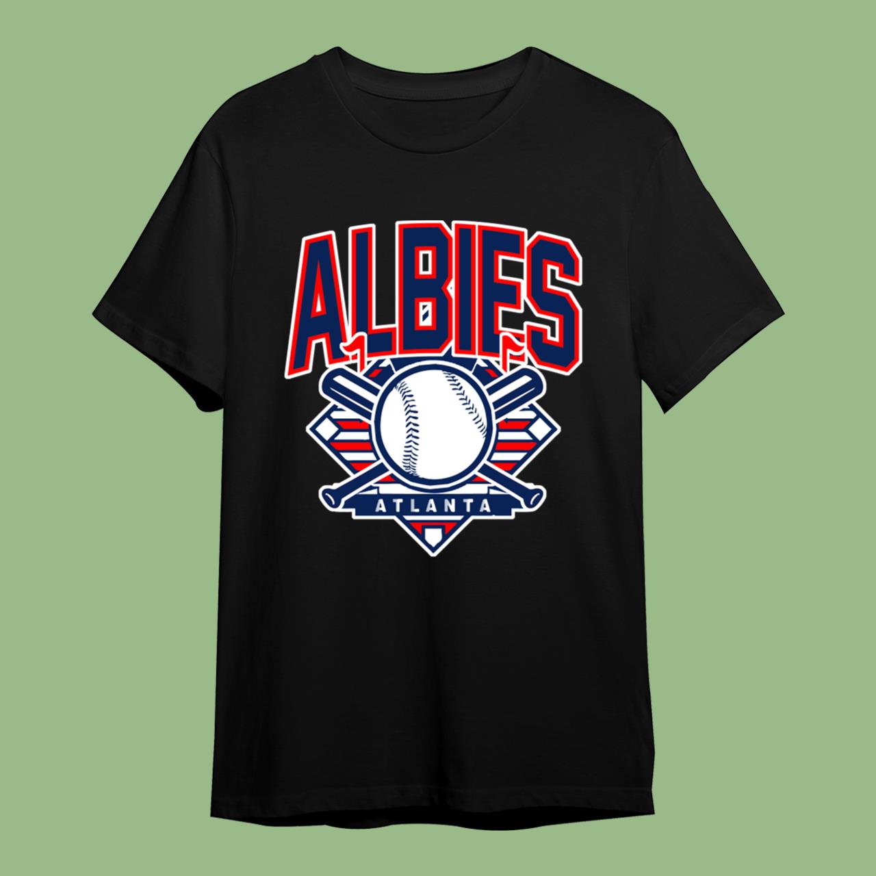 Albies Retro Atlanta Baseball T-Shirt