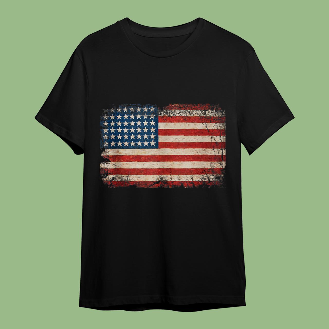 American Flag USA Patriotic US Stars & Stripes Shirts