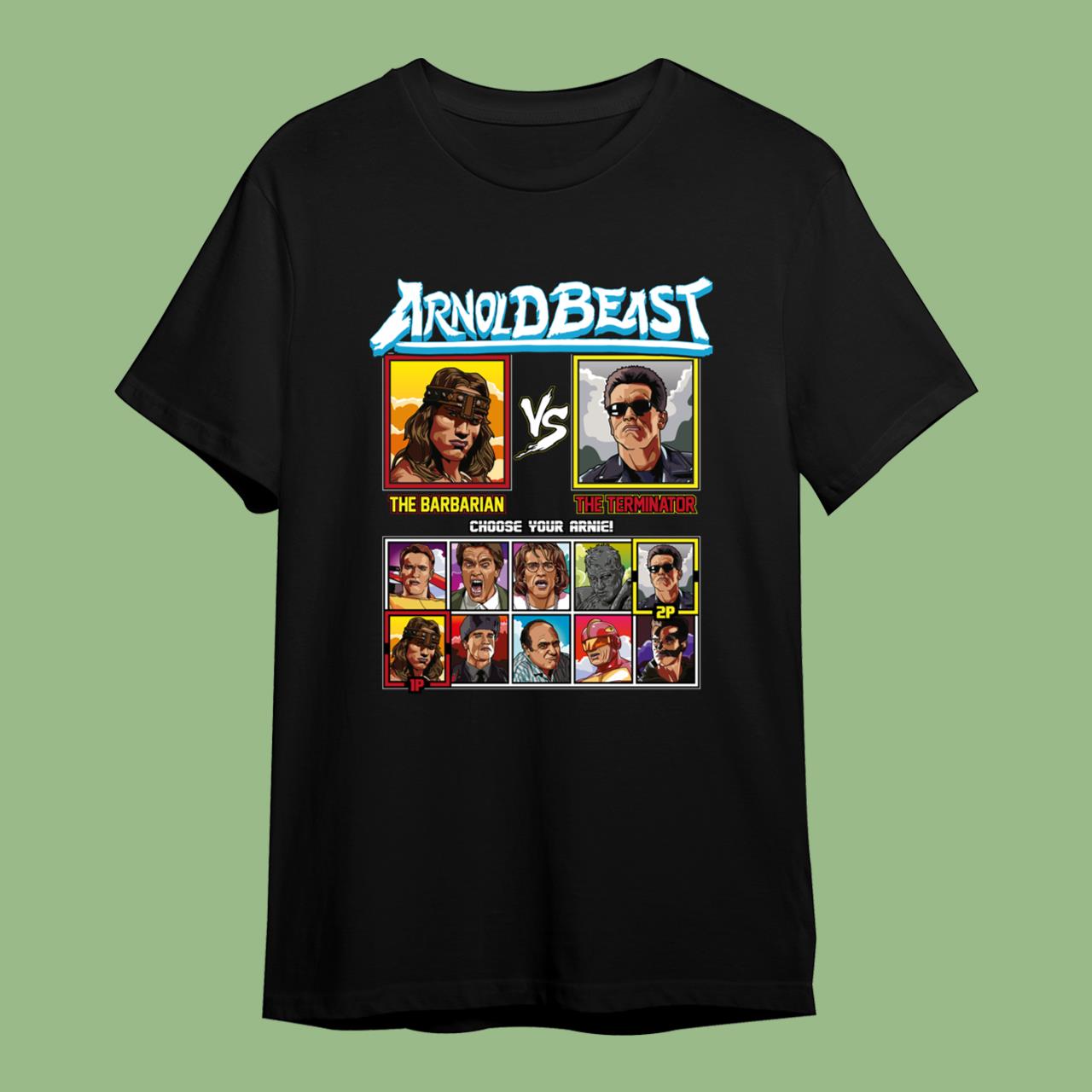 Arnold Schwarzenegger Fighter - Arnold Beast Classic T-Shirt