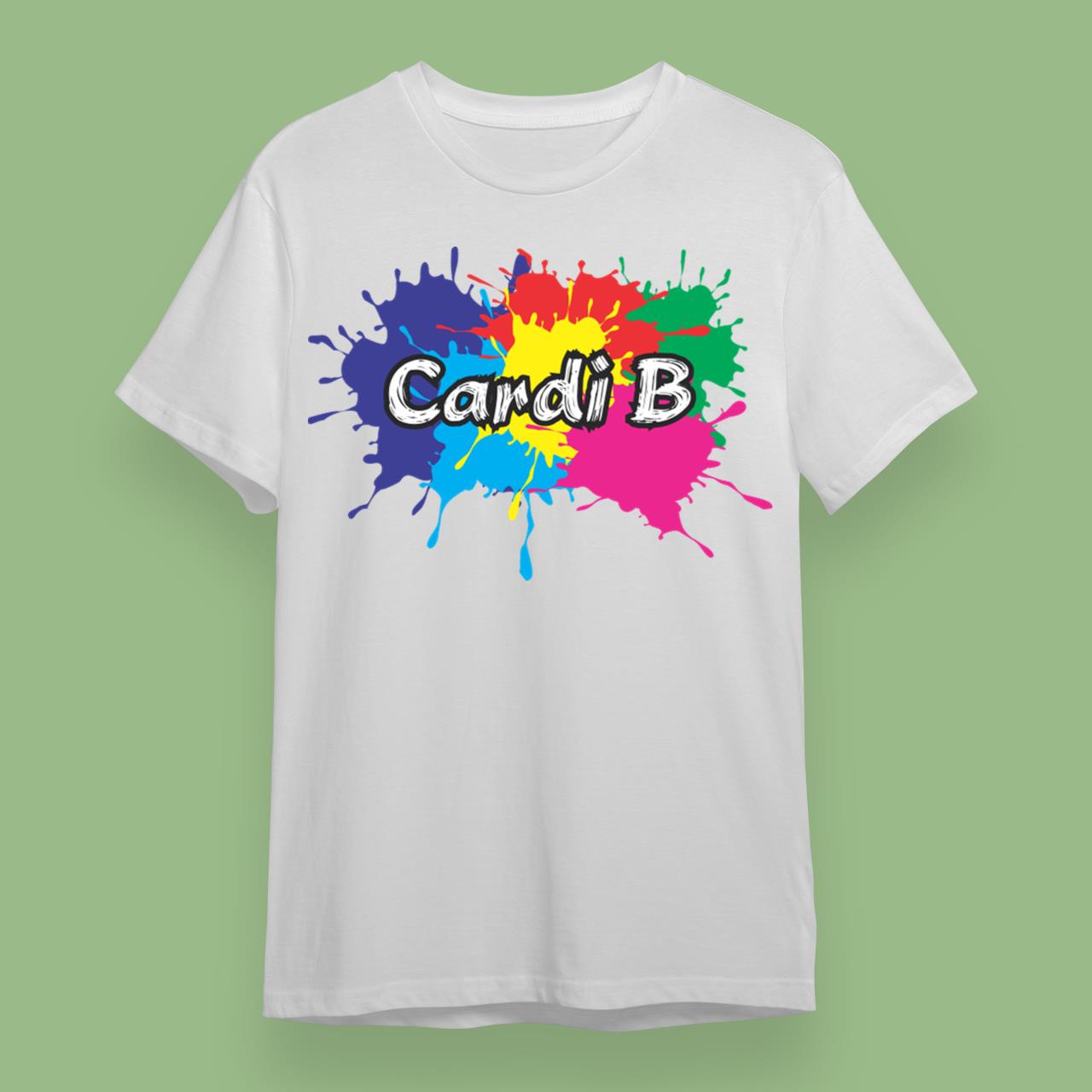 Cardi B Color T-Shirt