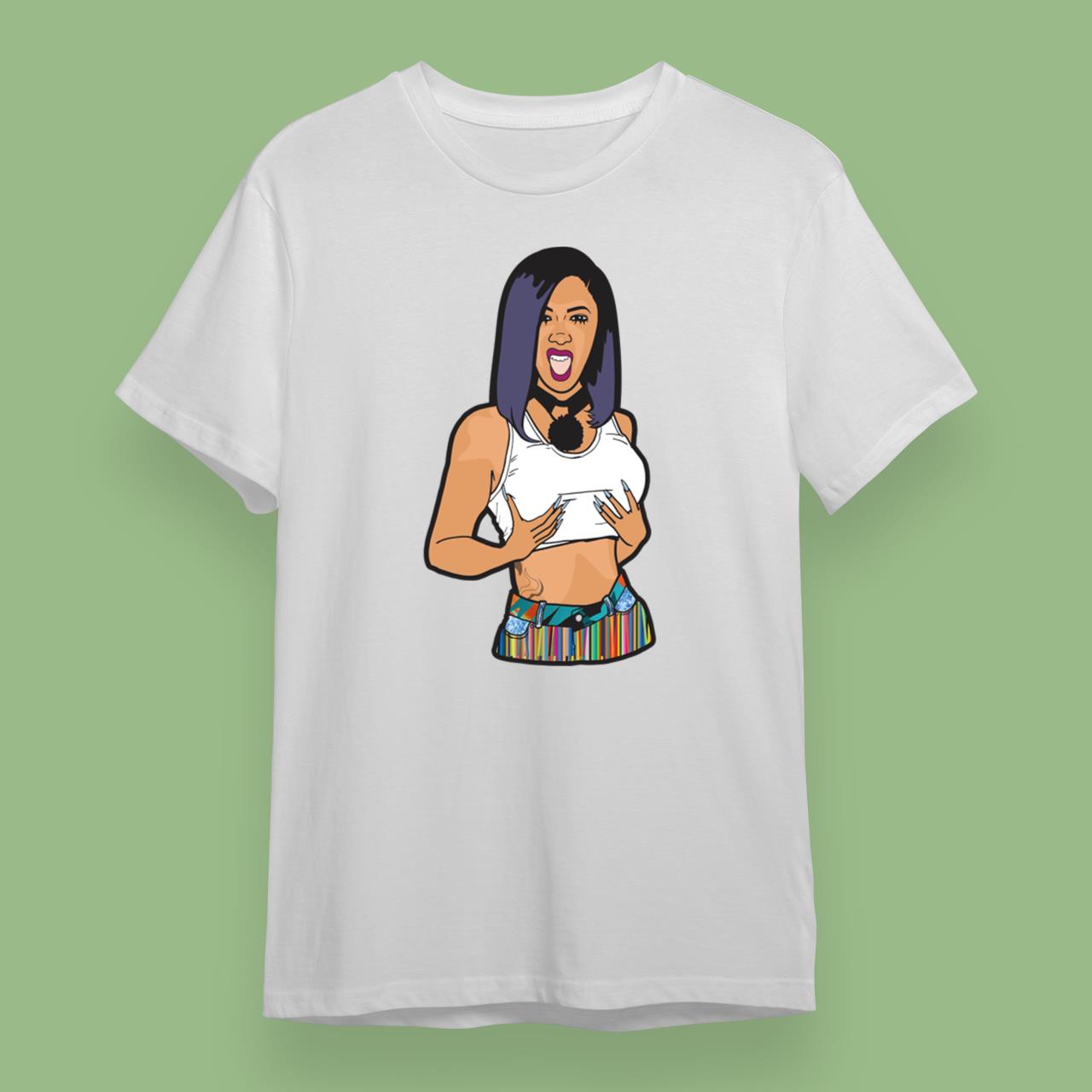 Cardi Boobs Funny T-Shirt