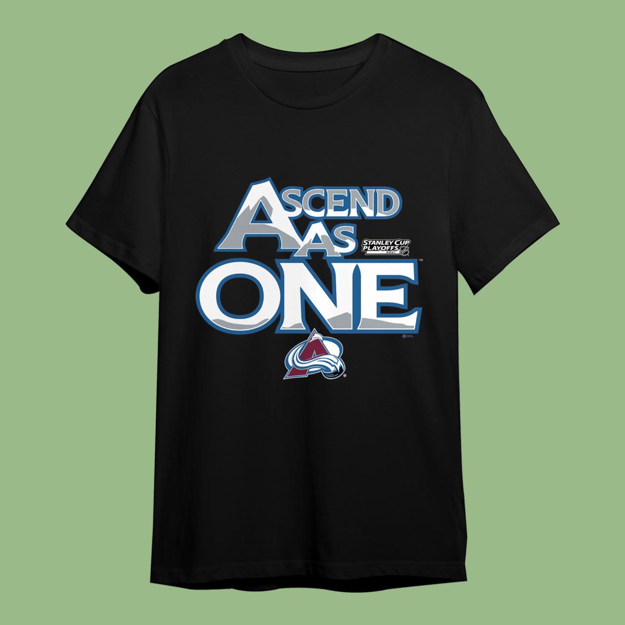 Colorado Avalanche 2021 Stanley Cup Playoffs Bound Slogan T-shirt