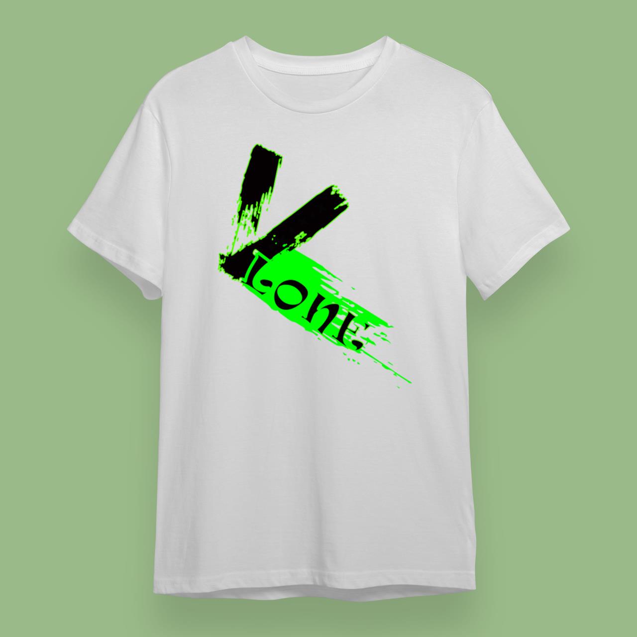 Green Vlone Design T-shirt