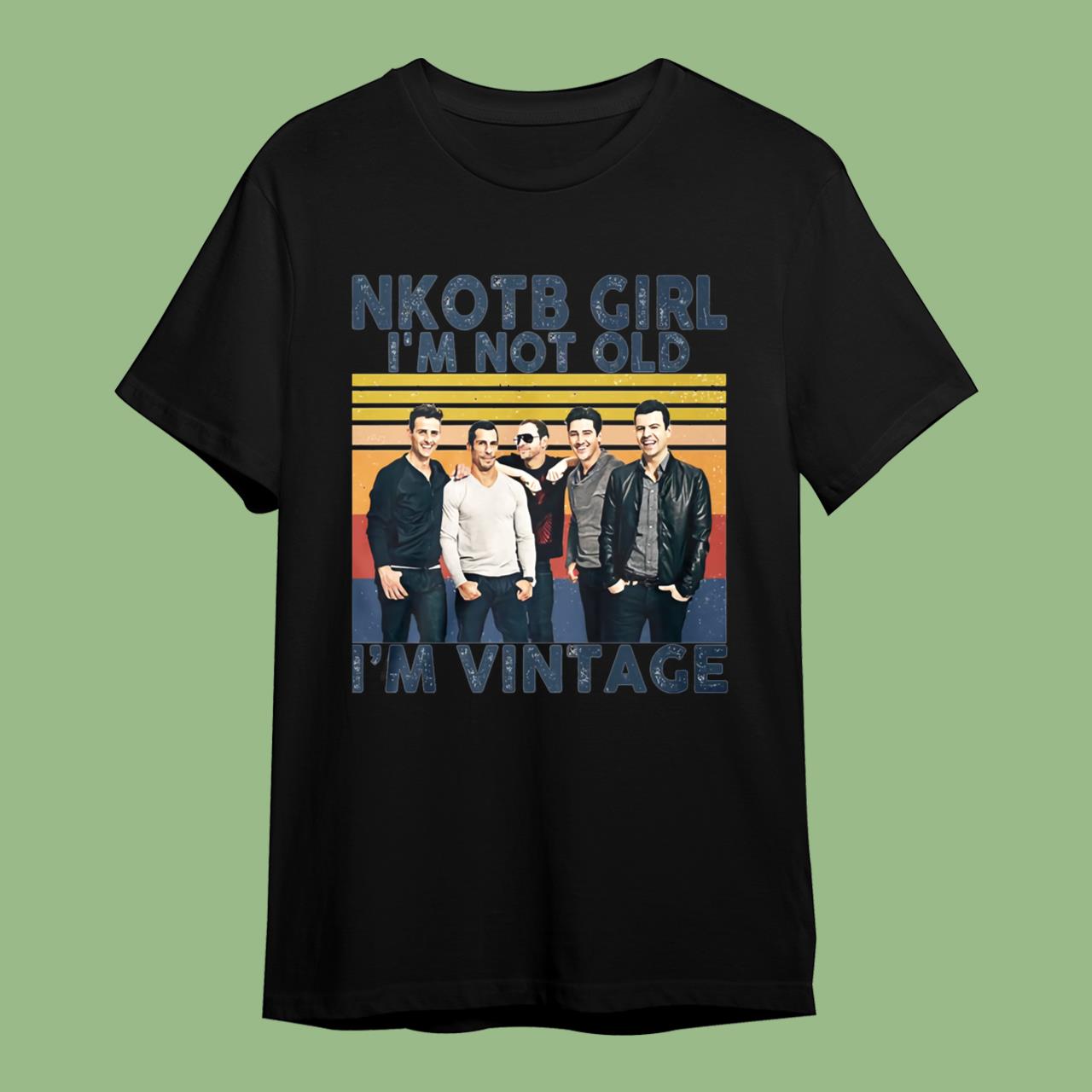 NKOTB Girl I'm Not Old I'm Vintage Essential T-Shirt