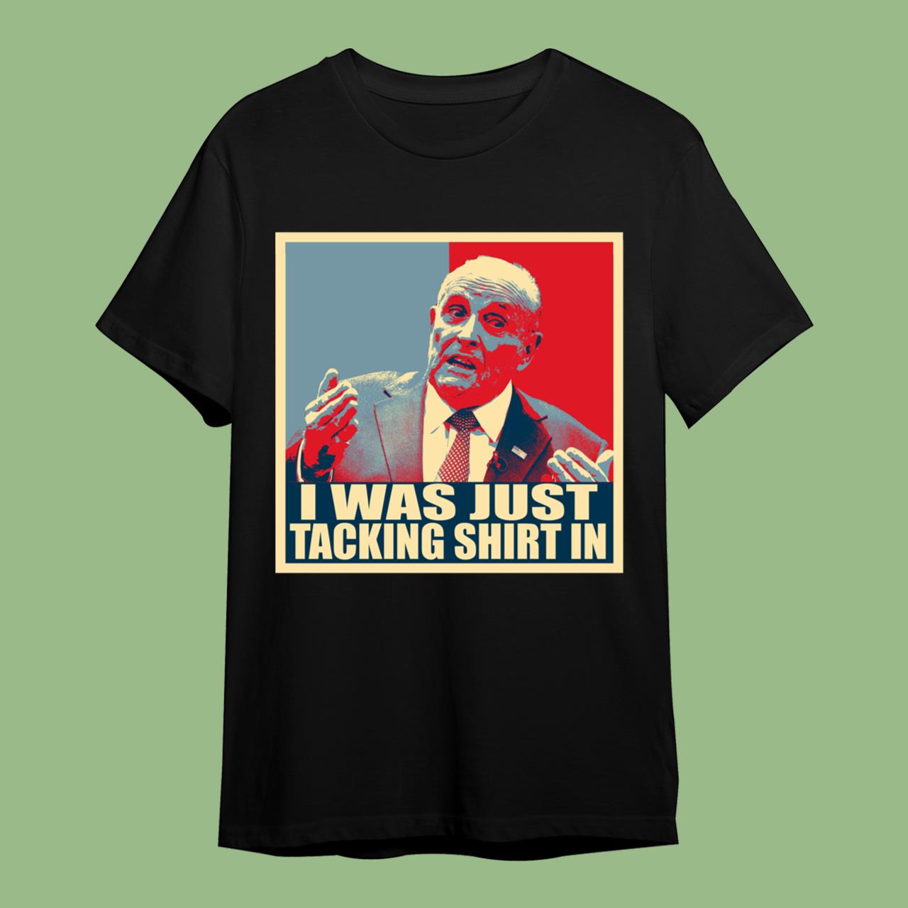 Rudy Giuliani Tacking Meme Shirt