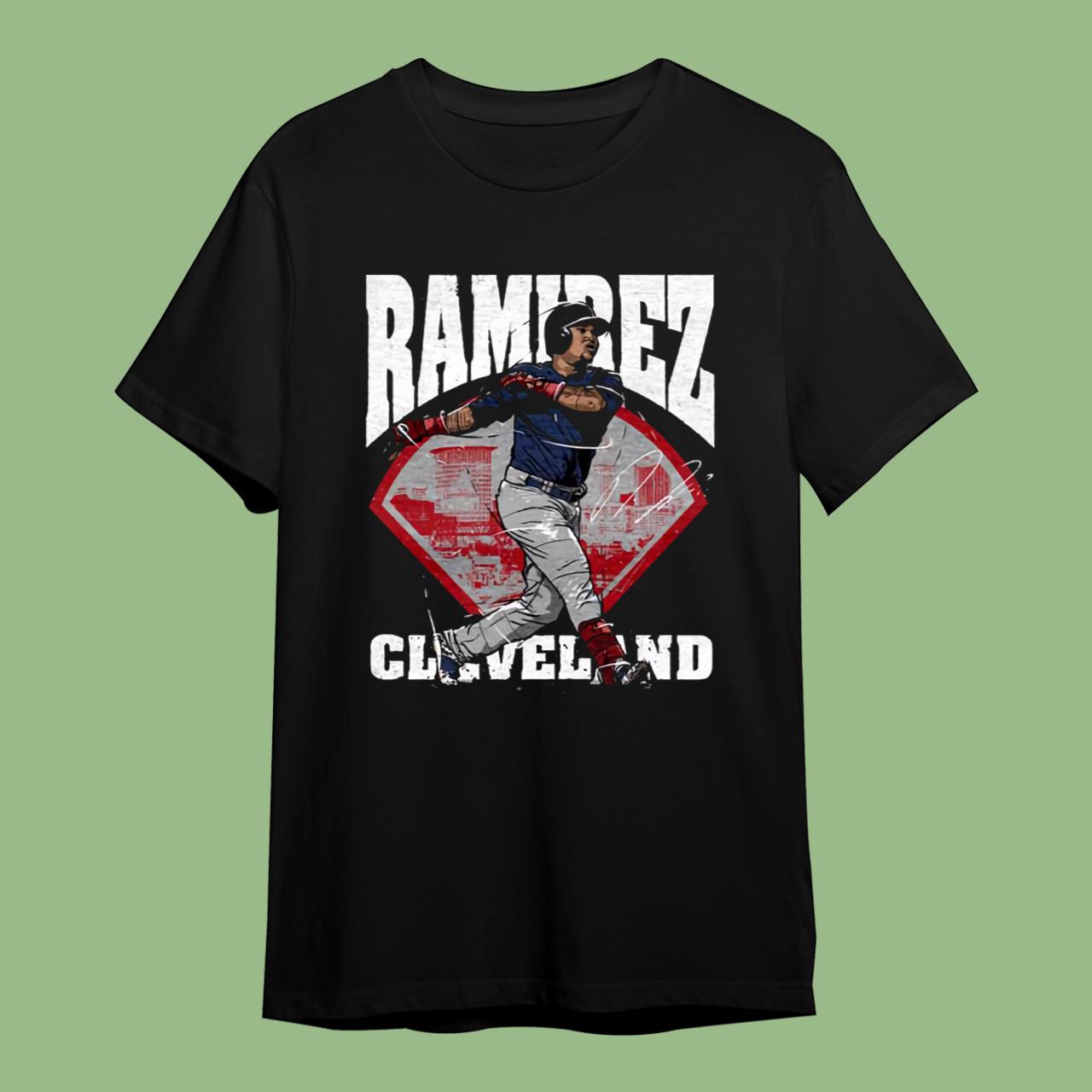 Vintage Jose Ramirez Field Cleveland Indians T-Shirt