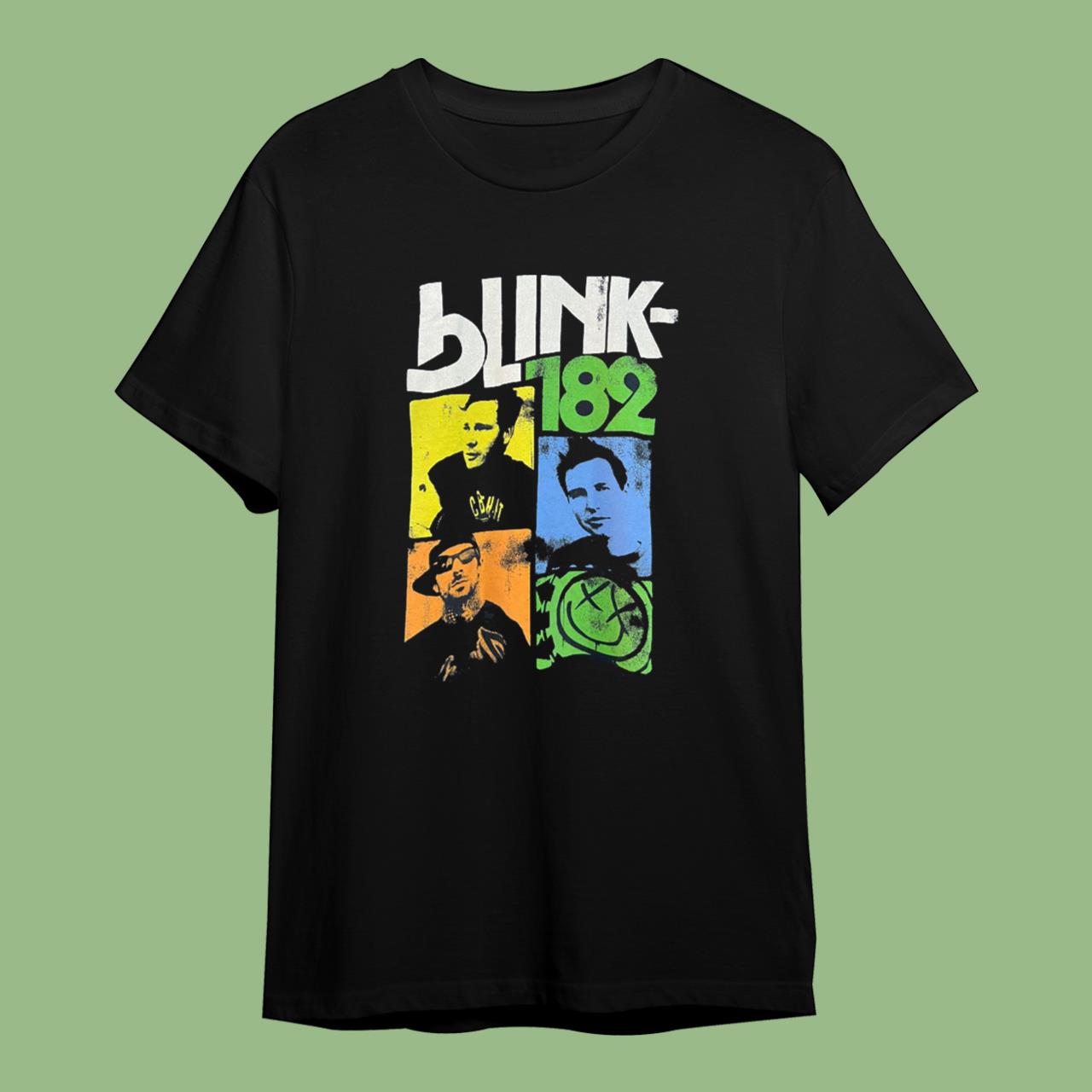 Vintage Retro Blink 182 Shirt