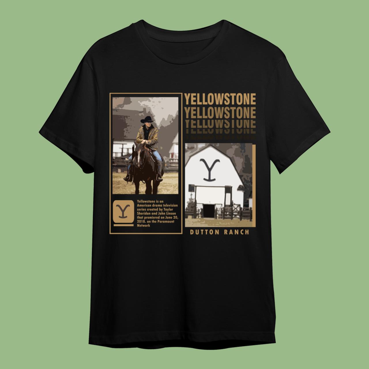 Yellowstone - Yellowstone Dutton Ranch T-shirt