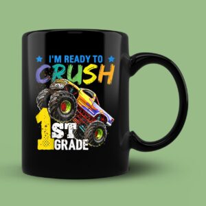 1st Grade T Rex Dinosaur Back To School Mug