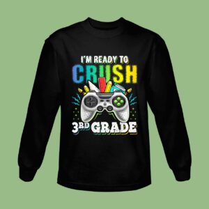 3rd Grade Back to School Video Game Boys Sweatshirt