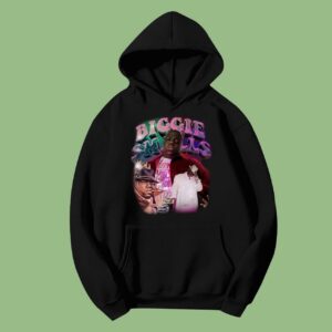 Biggie Smalls 90's Style Rap Hoodie