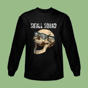 Bones Skull Squad Skeleton Halloween Horror Movies Sweatshirt