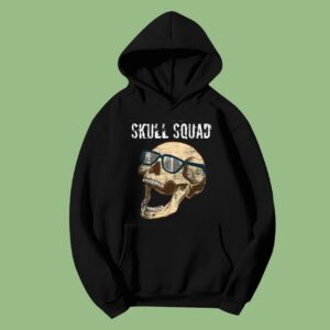 Bones Skull Squad Skeleton Halloween Horror Movies Hoodie