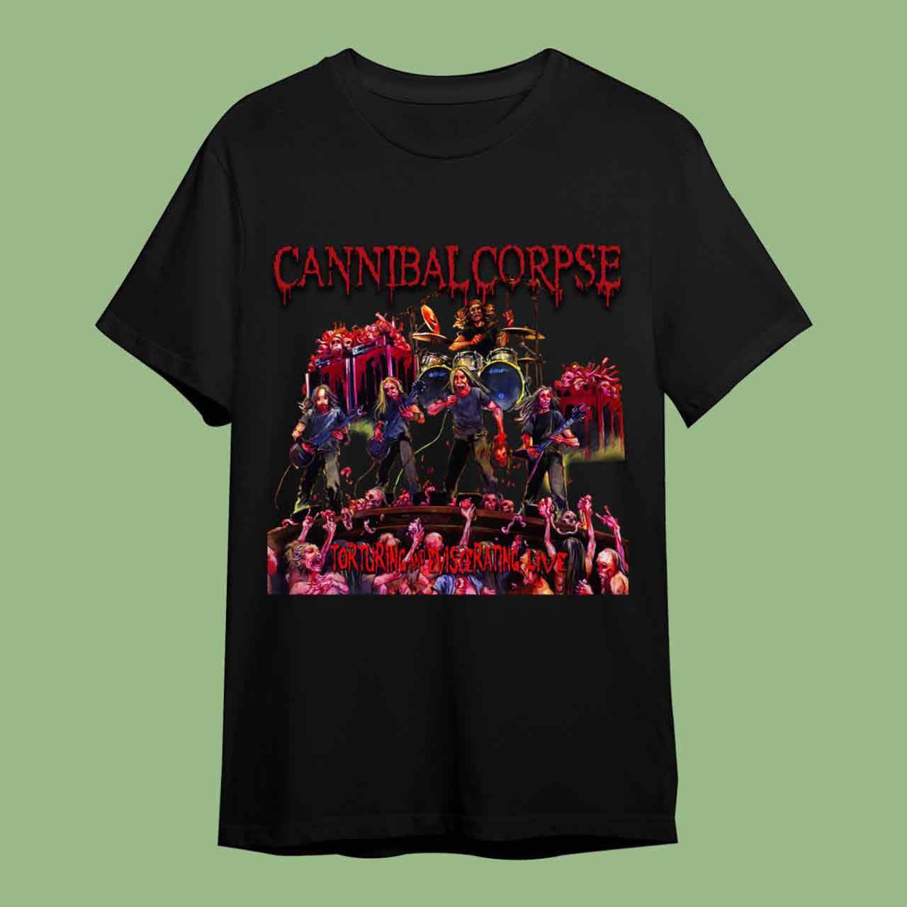 Cannibal Corpse Torturing And Eviscerating Live Shirts