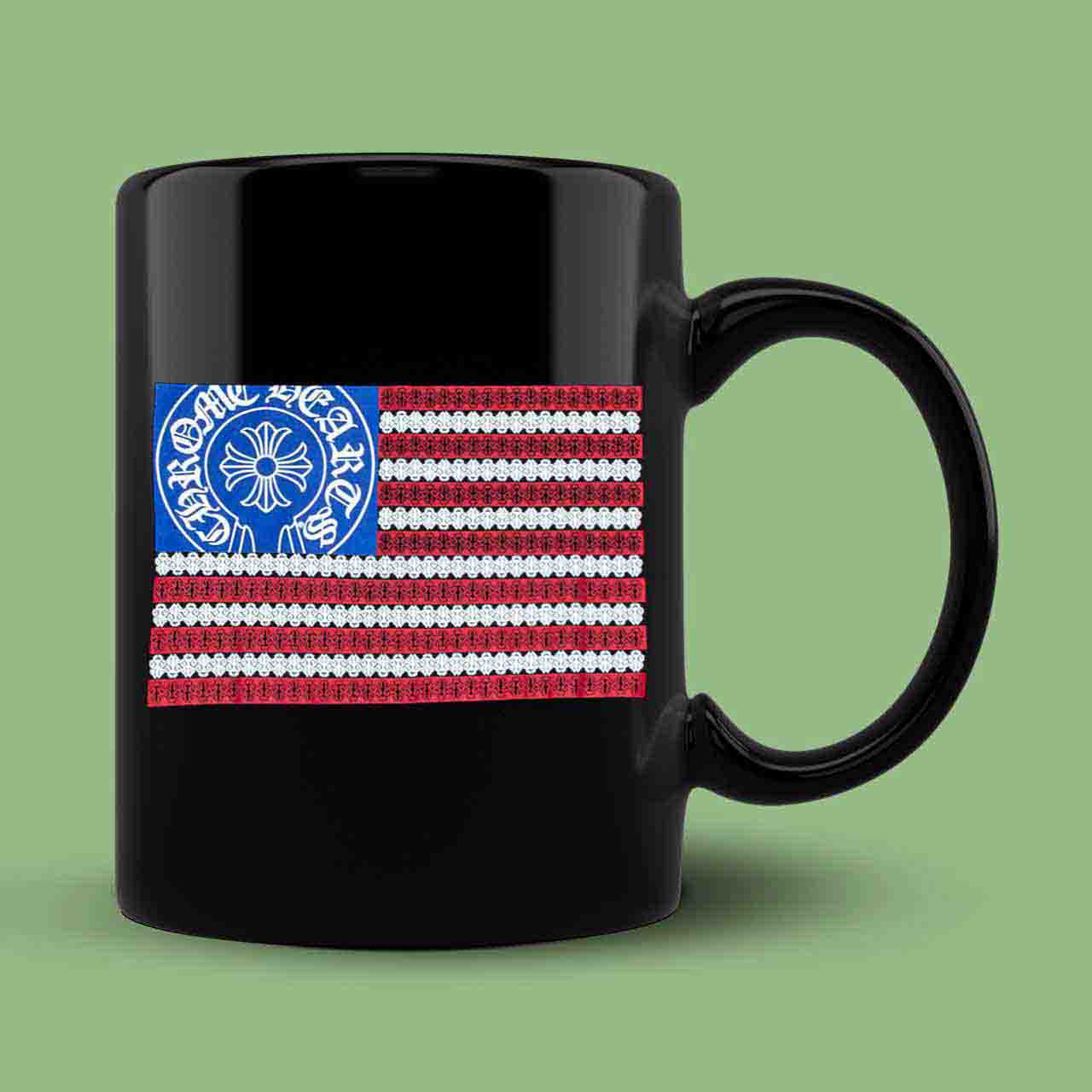 Chrome Hearts Flag Mug