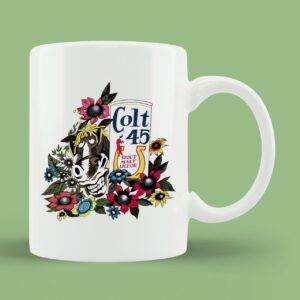 Colt 45 Party Mule 1982 Vintage Mens Mug